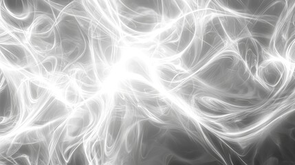 Fototapeta premium an image depicting abstract energy flow in white.
