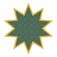 Islamic Shape Window Frame