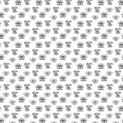 Background Retro rotary dial telephone design.