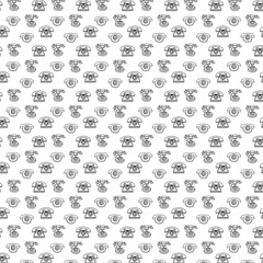 Background Retro rotary dial telephone design.