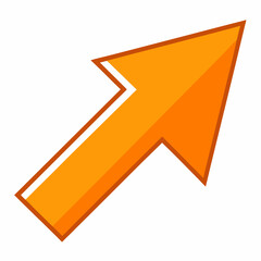 orange arrow icon