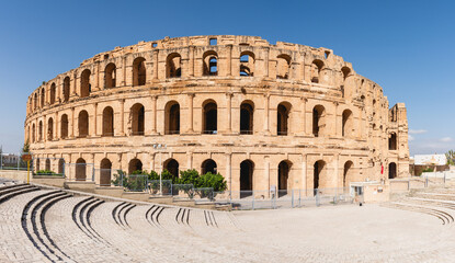 Roman ampitheatre in el-Jem, Tunisia
