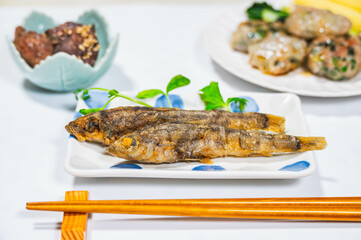 メヒカリの唐揚げ