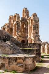 Roman ampitheatre in el-Jem, Tunisia
