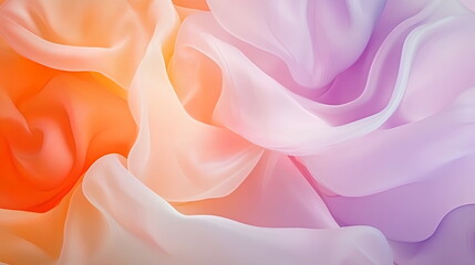 Fototapeta premium Elegant Pearlescent Fluid Waves with Soft Gradient Transitions