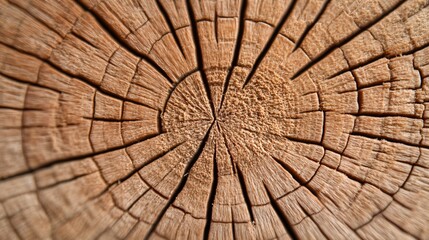 Textured tree trunk close-up showcasing concentric rings and natural patterns, perfect for nature-themed projects and designs.