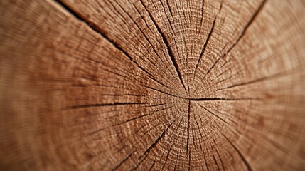 Fototapeta premium Wooden surface with intricate grain patterns, warm earth tones, natural organic textures, ideal for rustic design themes.