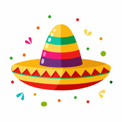 colorful mexican sombrero
