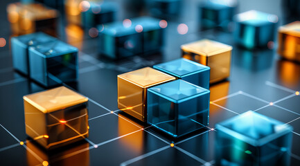 abstract cube background