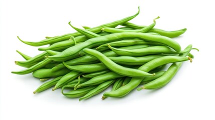 Fototapeta premium Fresh Green Beans: A Healthy and Delicious Vegetable