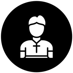 Vector Design Pastor Icon Style