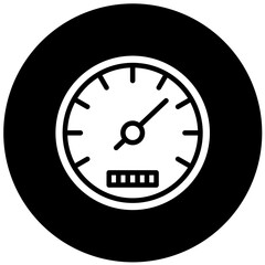 Vector Design Speedometer Icon Style