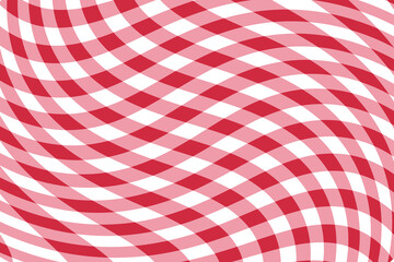 Textura o fondo de mantel ondulado rojo