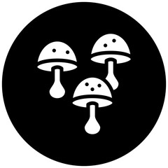 Vector Design Mushroom Icon Style