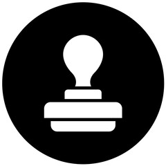 Vector Design Stamp Icon Style