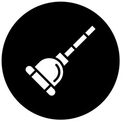 Plunger Vector Design Icon Style