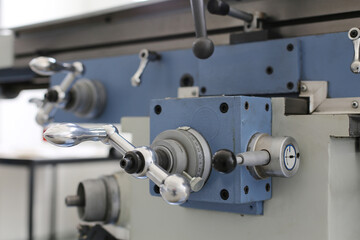 Lathe, CNC machine, control elements