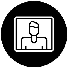 Profile Picture Vector Design Icon Style