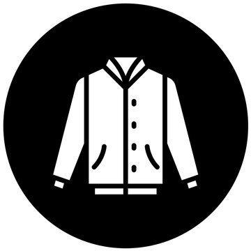 recommend clip art: Vector Design Varsity Jacket Icon Style
