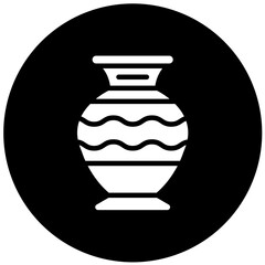 Vector Design Vase Icon Style