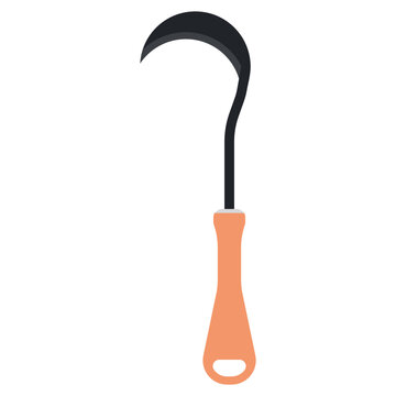 recommend clip art: Weeding tool for gardening vector cartoon illustration isolated on a white background.