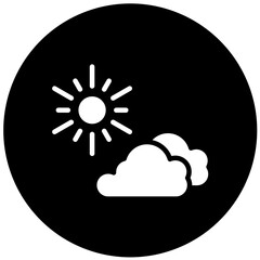 Vector Design Sunny Icon Style