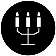Vector Design Candlestick Icon Style