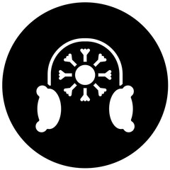 Vector Design Cold Icon Style