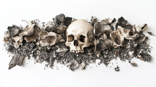 Skull and Ashes: A somber reflection on mortality