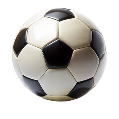 Fototapeta premium Soccer ball isolated on transparent background. Png
