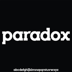 Modern clean lowercase sans serif font vector