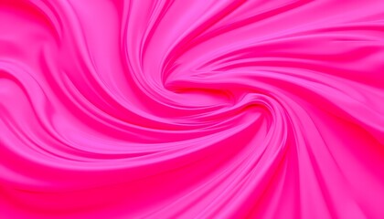 Obraz premium A visually striking abstract texture featuring a dynamic swirl of volumetric pink hues that create a sense of depth and dimension, seamlessly blending together to form a captivating and modern design.