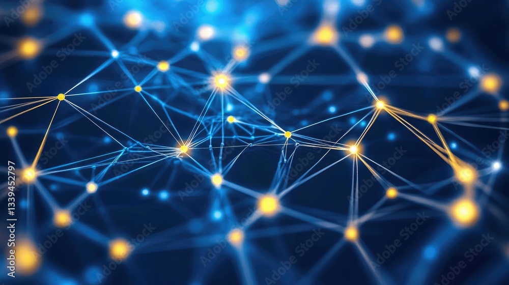 Poster a concept of high-performance computing networks for ai-driven applications.