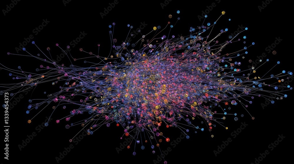 Poster a deep-learning ai network analyzing and optimizing digital communication channels.