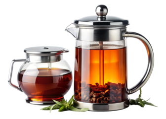 Tea brewer isolated on white background