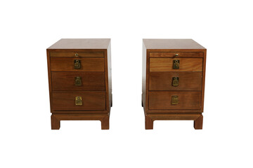 wooden chest of drawers  Napoleon 2 Drawer Bedside Table | Nicky Cornell