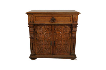 antique wooden chest  18th Century French Renaissance Style Sideboard