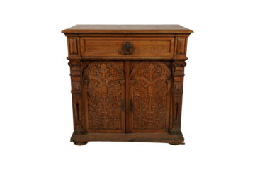 antique wooden chest  18th Century French Renaissance Style Sideboard