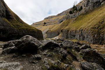 Obraz premium Malham Cove - Gordale Scar, Yorkshire