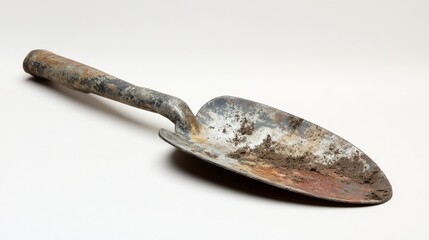 Fototapeta premium Rusty Garden Shovel - Vintage Farming Tool