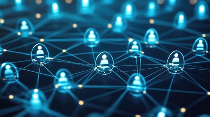 A high-tech data exchange system with encrypted virtual private network connections.