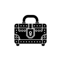 creative details Travel Suitcase Icon vector illustration