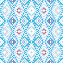 rhombus background. chicago flag pattern for decoration and etc. vector illustration