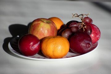 still life with fruits