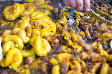 Chunchurria food ready to eat