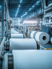 Obraz premium Paper Factory Rolls