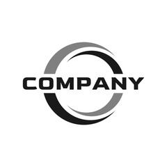 generic circle logo design, editable icon, generic icon for your company