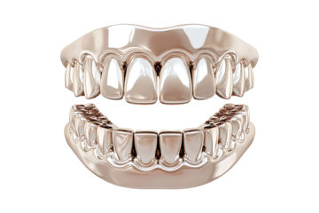 Grillz teeth photography mouth lips Isolated on White and Transparent Background PNG Image.