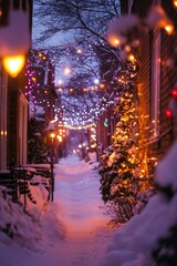 Christmas Street Scene