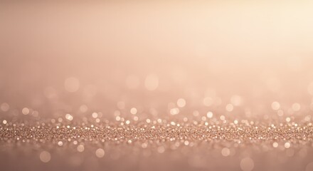 Fototapeta premium Gold Glitter Close-up for Christmas Decoration. Luxurious Golden Sparkles Decorative Design to Emphasize Festive, Elegant Backdrop for Holiday Celebration or Glamour Event.